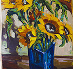 Steve Barton's Afternoon Sun for sale at the Milan Art Gallery in Downtown Fort Worth Texas