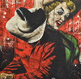 Chuck Middlekauff's Broad Side of the Barn 40 x 30&nbsp; for sale at the Milan Art Gallery in Downtown Fort Worth Texas