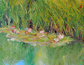 Henrietta Milan's Blue Bonnet 12 x 12 oil painting for sale at the Milan Art Gallery in Downtown Fort Worth Texas