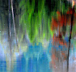 Karen Mitchell's, Reflections Print for sale at the Milan Art Gallery in Downtown Fort Worth Texas