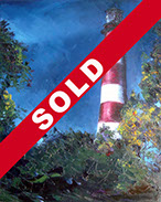 Rome Milan's Tuscan Villa Tiny 7 x 5 painting for sale at the Milan Art Gallery in Downtown Fort Worth Texas