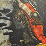 Chuck Middlekauff's Standing Room Only 16 x 12 for sale at the Milan Art Gallery in Downtown Fort Worth Texas