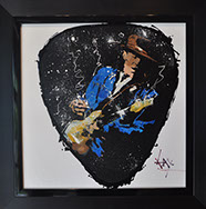 KAT's Unite&nbsp; 12 x 12 oil painting for sale at the Milan Art Gallery in Downtown Fort Worth Texas