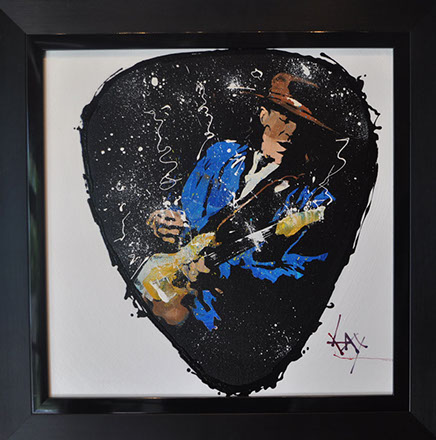 KAT's Unite&nbsp; 12 x 12 oil painting for sale at the Milan Art Gallery in Downtown Fort Worth Texas