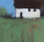 Thomas Stotts' Americana I 12 x 6 for sale at the Milan Art Gallery in Downtown Fort Worth Texas